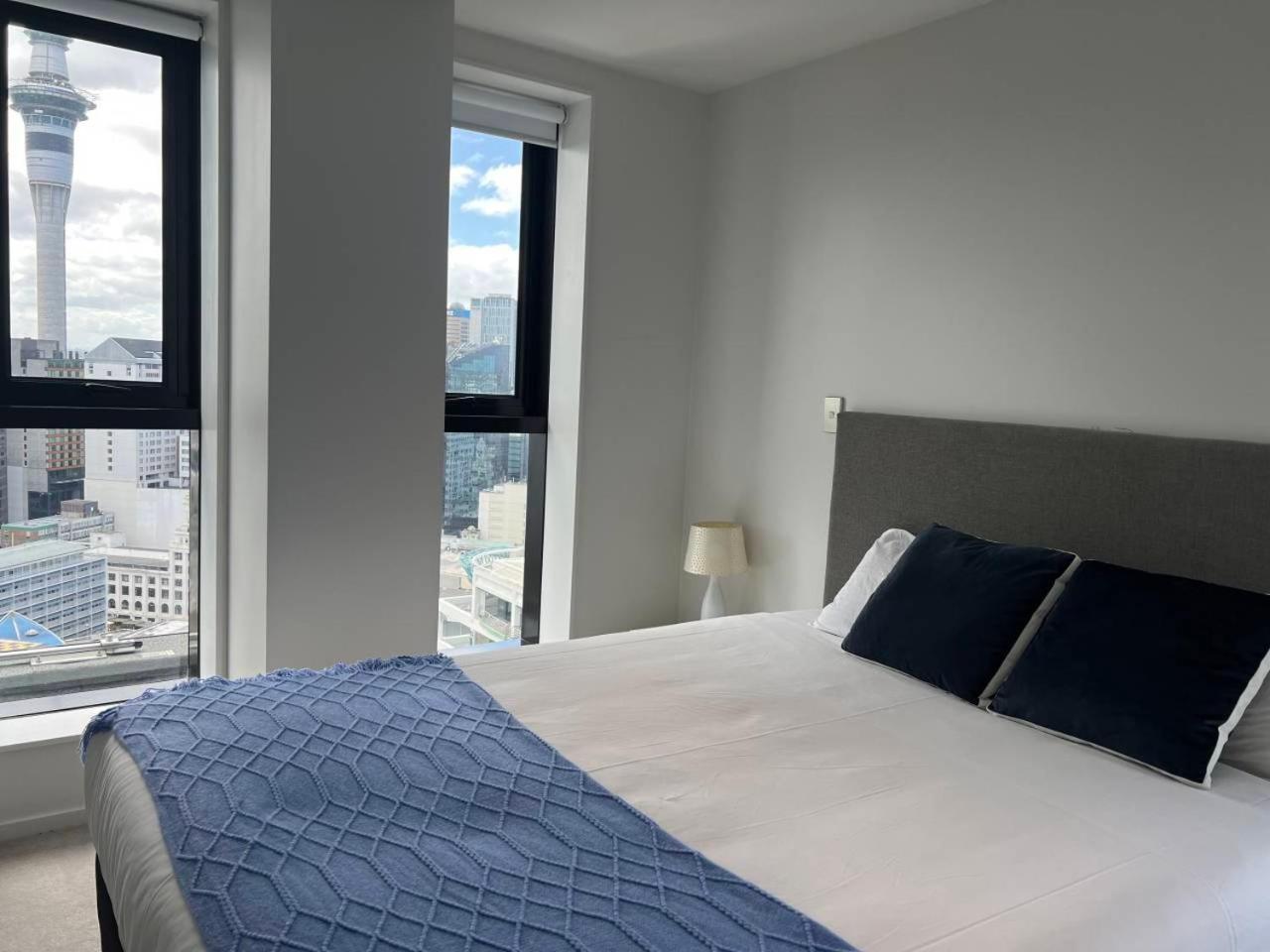 Stunning 3 Bedroom Penthouse Apt In Auckland Cbd Exterior photo